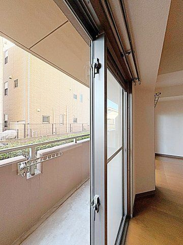 第６田中ビルのバルコニー
