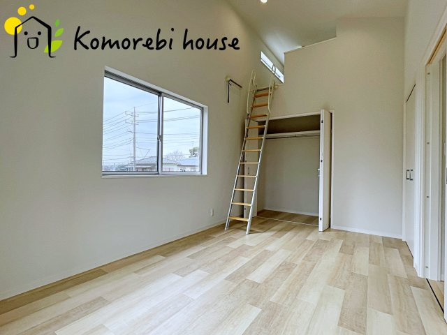 さいたま市大宮区三橋　中古一戸建ての寝室|落ち着いた色調の寝室です