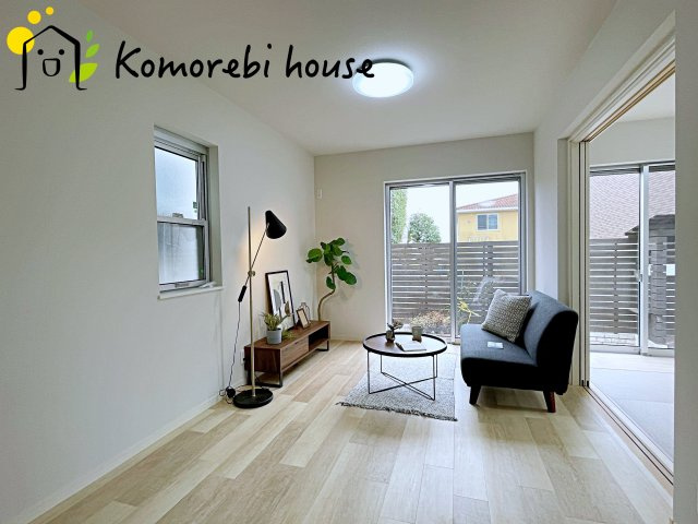 さいたま市大宮区三橋　中古一戸建ての居間・リビング|使いやすいリビングです