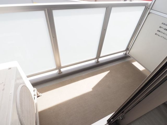 レジディア中延Ⅱのバルコニー