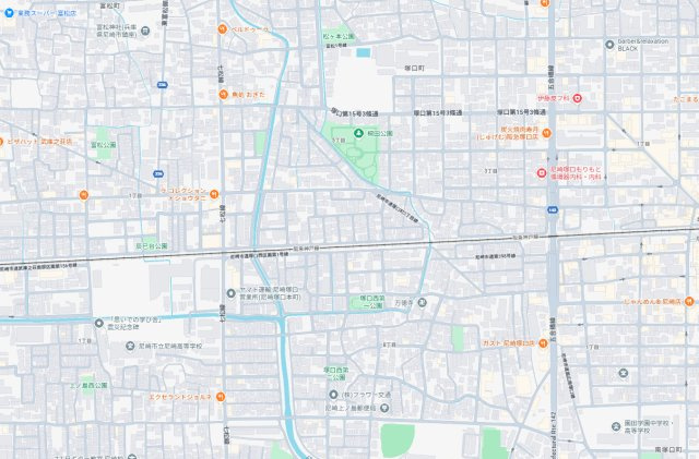 尼崎市塚口町　第1期　新築一戸建ての地図