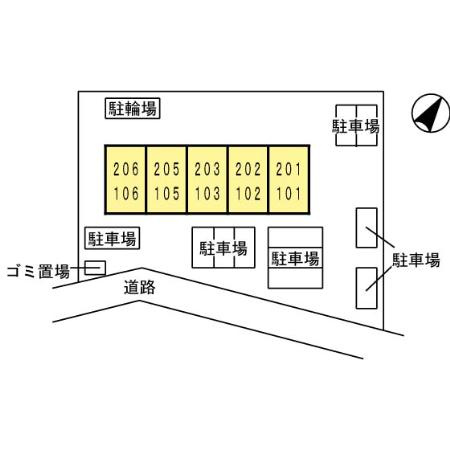 エクセル東合川の区画図