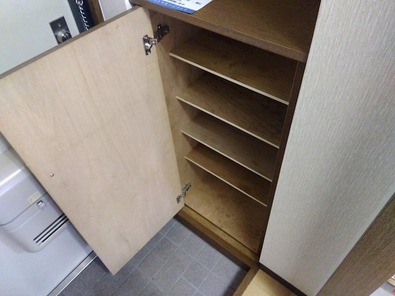 ドルフィンの収納