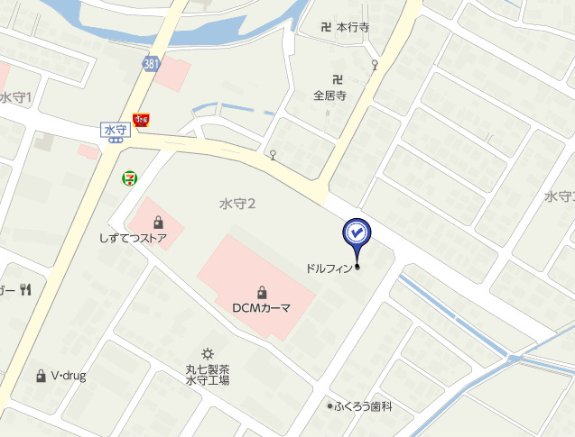 ドルフィンの地図