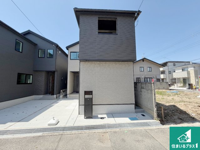 尼崎市塚口町　第1期　新築一戸建ての外観|お客様に長く安心して住んでいだだける事にこだわった家づくり！住んでからのアフターサービスにもしっかりと取り組んでいます！