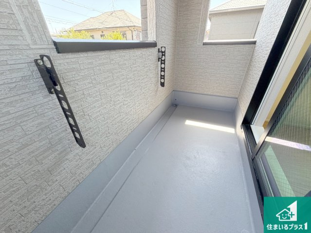 尼崎市塚口町　第1期　新築一戸建てのバルコニー|日当たりのよいバルコニー！お部屋が開放的に！