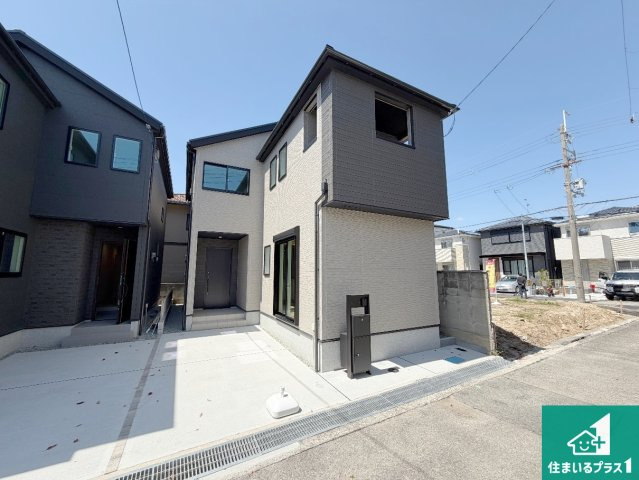 尼崎市塚口町　第1期　新築一戸建ての外観|お客様に長く安心して住んでいだだける事にこだわった家づくり！住んでからのアフターサービスにもしっかりと取り組んでいます！