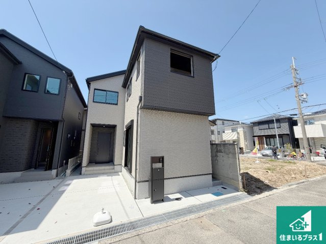 尼崎市塚口町　第1期　新築一戸建ての外観|安心の10年保証！外観を美しく保ち、雨水で汚れを落とします！気になることがありましたら、お気軽にお問い合わせください！