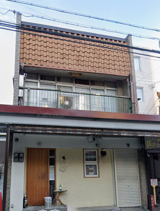 大津市御幸町の店舗事務所の外観