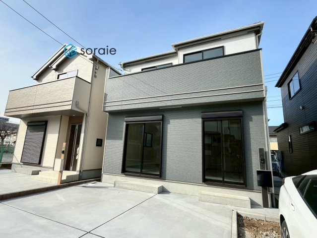狭山富士見14期　新築戸建　ハートフルタウンの外観|令和8年1月26日撮影。