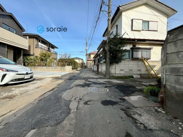 狭山富士見14期　新築戸建　ハートフルタウンの前面道路含む現地写真|令和8年1月26日撮影。