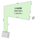 半町２　建築条件なし土地の画像