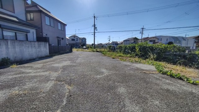 半町２　建築条件なし土地の外観