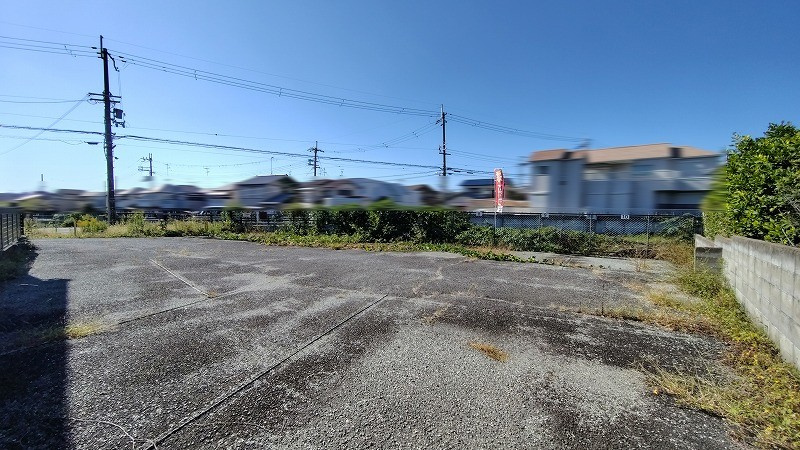 半町２　建築条件なし土地の外観