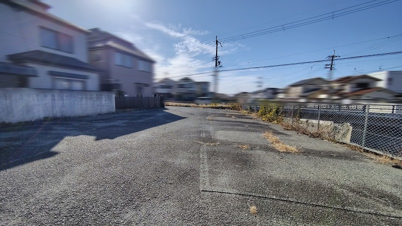半町２　建築条件なし土地の外観