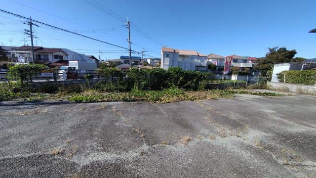半町２　建築条件なし土地の外観