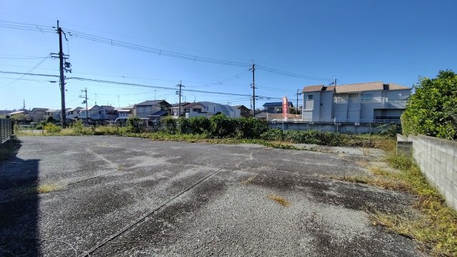 半町２　建築条件なし土地の外観