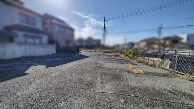 半町２　建築条件なし土地の外観