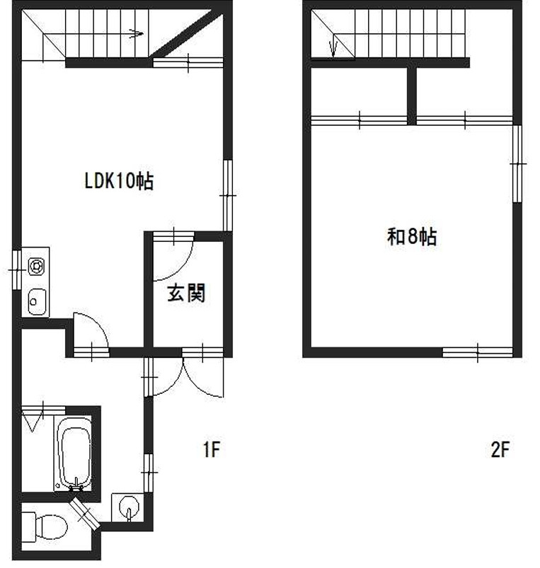 青山１丁目貸家の間取り