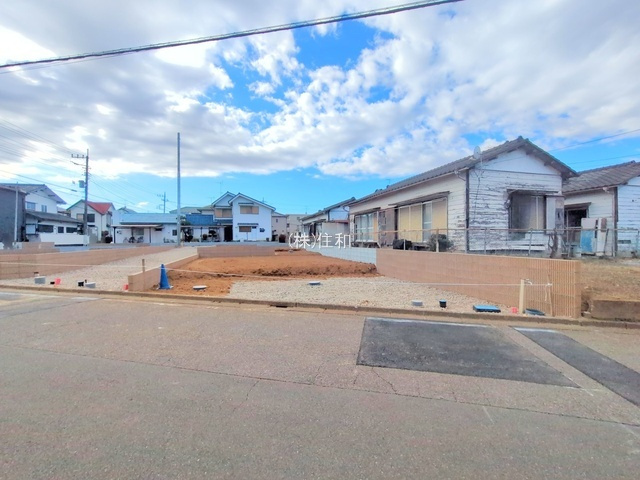 【新築分譲住宅】ふじみ野市川崎２丁目（全6棟）の前面道路含む現地写真