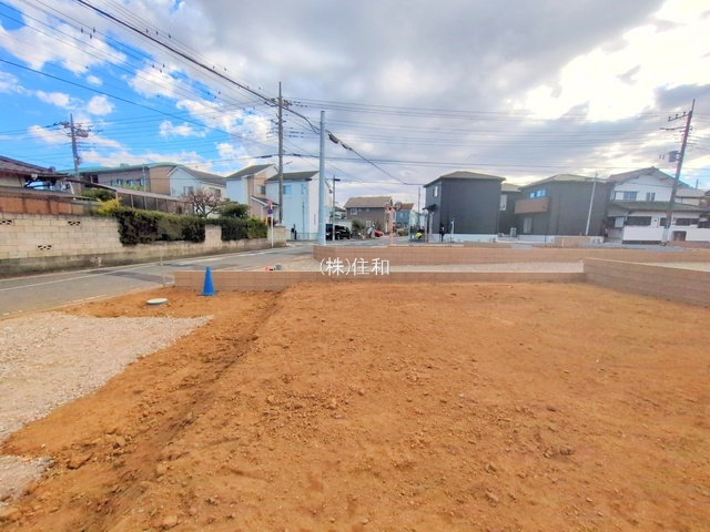 【新築分譲住宅】ふじみ野市川崎２丁目（全6棟）の前面道路含む現地写真