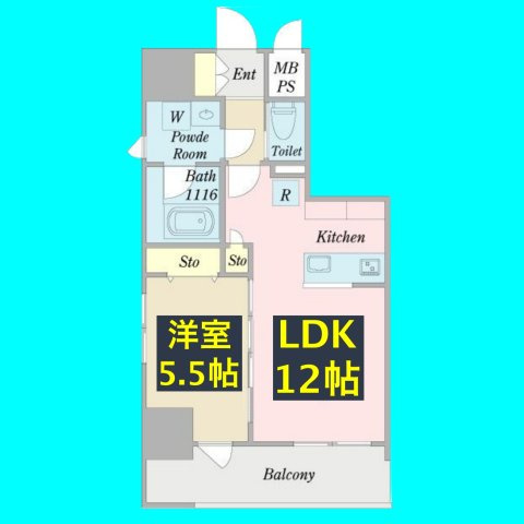 SD Court Kanayamaの間取り