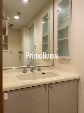 コンフィール日本橋アクアシティの洗面所