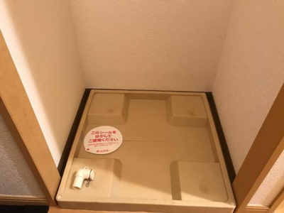 【洗面所】 | スクエアＳＡＳＡＩ | 洗濯機置場