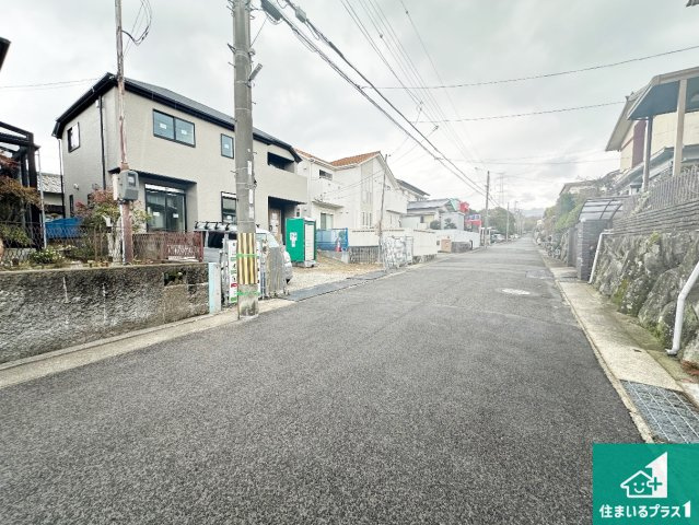神戸市北区広陵町　第25-1期　新築一戸建ての前面道路含む現地写真|周辺は落ち着いた街並みの住宅地！子育てがしやすい住環境です！まだ未完成ですが、現地でしかわからない事もございます。是非一度ご覧ください。