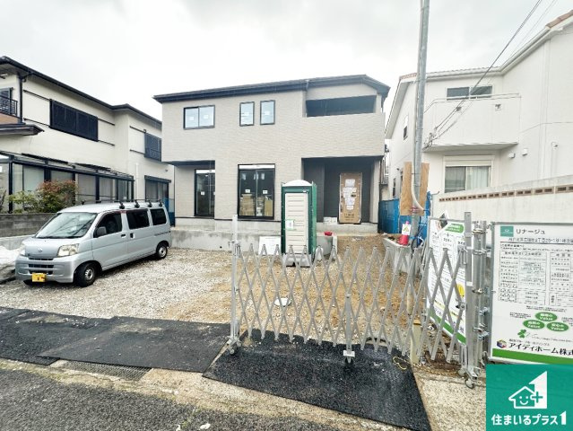 神戸市北区広陵町　第25-1期　新築一戸建ての外観|周辺は落ち着いた街並みの住宅地！子育てがしやすい住環境です！まだ未完成ですが、現地でしかわからない事もございます。是非一度ご覧ください。