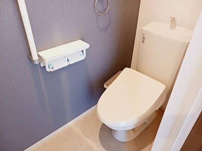 【トイレ】 | ル・ベリエ | 落ち着いた色調のトイレです