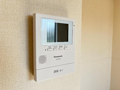 【セキュリティ】 | 仮）大宮町新築アパート | カメラ付インターホン（イメージ）