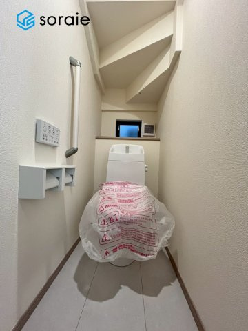 狭山富士見14期　新築戸建　ハートフルタウンのトイレ|１月２６日撮影