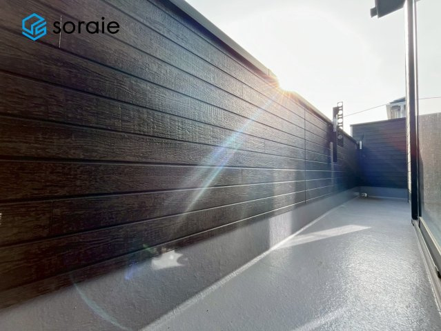 狭山富士見14期　新築戸建　ハートフルタウンのバルコニー|１月２６日撮影