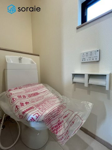 狭山富士見14期　新築戸建　ハートフルタウンのトイレ|１月２６日撮影