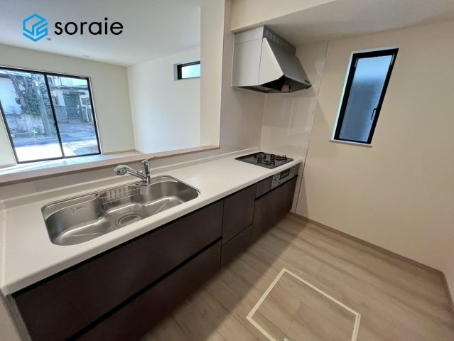 狭山富士見14期　新築戸建　ハートフルタウンのキッチン|１月２６日撮影