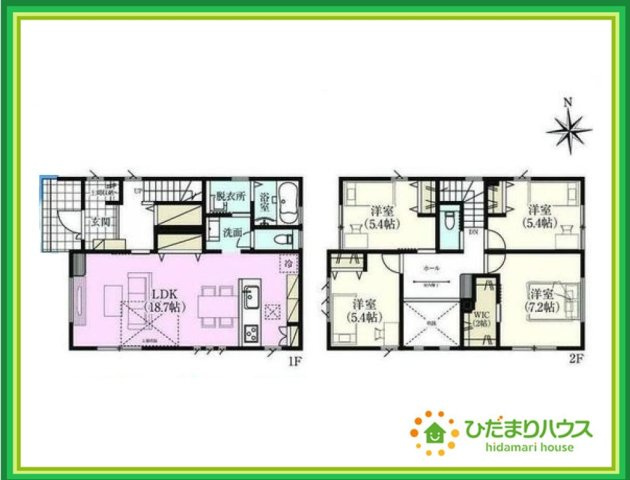 須賀川市和田立石　新築戸建　1号棟