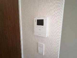 【セキュリティ】 | （仮）間々田新築アパート | カメラ付インターホン（イメージ）