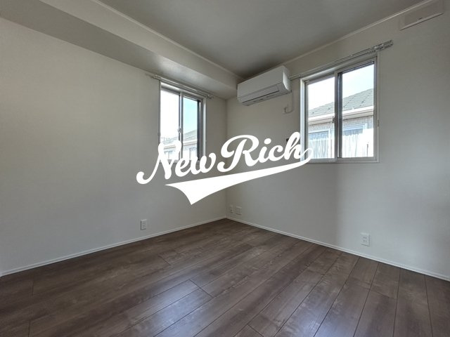 前橋市ぬで島町のアパートの展望