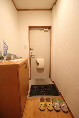 ラ・ポールメゾン北野Bの玄関