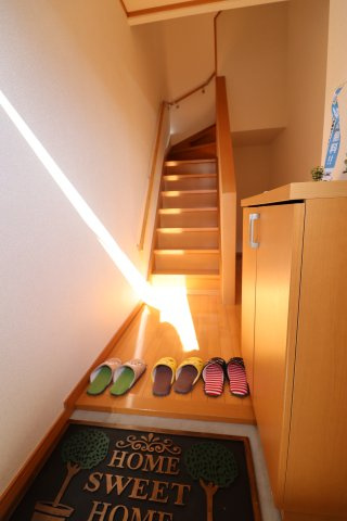 ラ・ポールメゾン北野Bの玄関