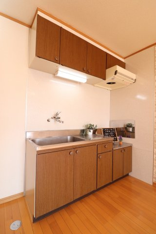 ラ・ポールメゾン北野Bのキッチン