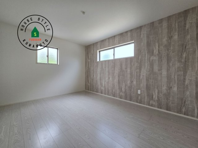 合志市御代志第13-2棟（2号棟）　の内観：施工例|主寝室には収納力に優れたクローゼットがありますので、お部屋もすっきり片付きます。