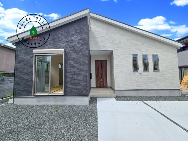 合志市御代志第13-2棟（2号棟）　の外観：施工例|デザイン性のある外観です。