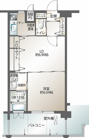 新品家具付きマンション御供所町3(KaGood福岡)