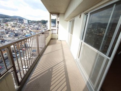 【バルコニー】 | ハイマート若松（Ｃ-28）