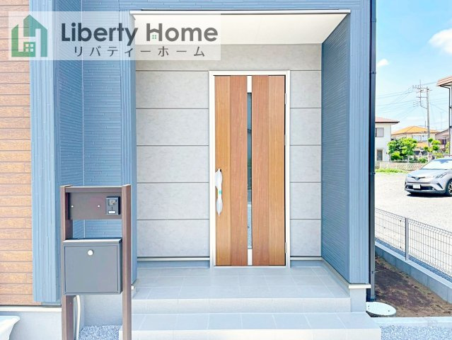 古河市大山第3　新築戸建　2号棟のエントランス