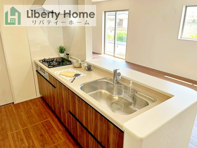 古河市大山第3　新築戸建　2号棟のキッチン
