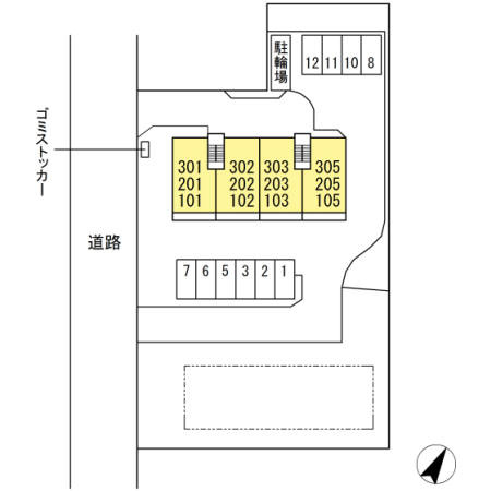 【区画図】 | セジュールラフィネ