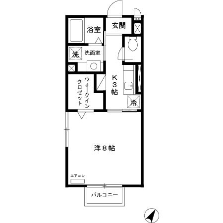 【間取り】 | ファミールＫ